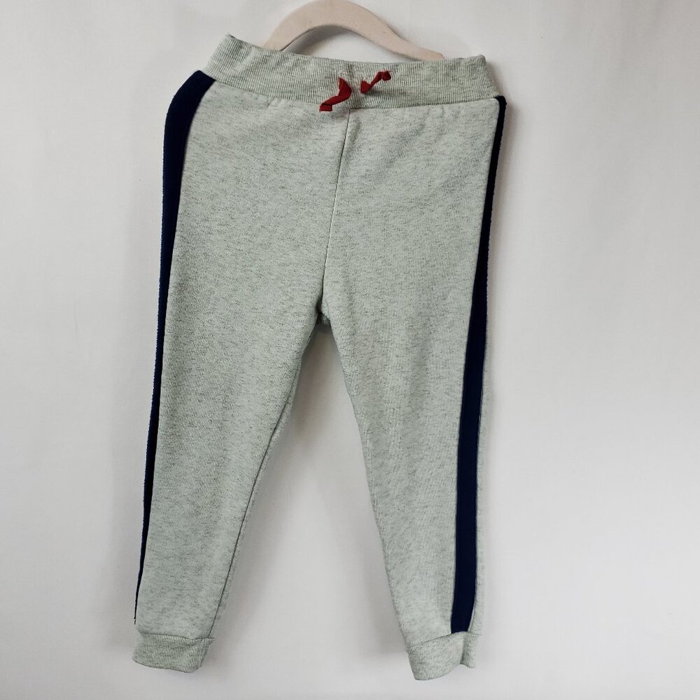 Cocomelon Boys Grey/Blue Stripe Leg Joggers Sz 4T